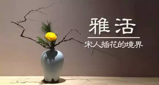 雅活，宋人插花的境界