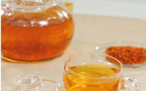 红花玫瑰茶活血养颜茶疗功效
