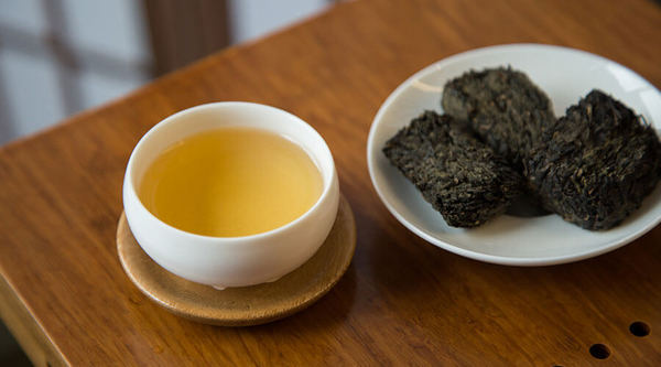 茶汤,干茶,黑茶