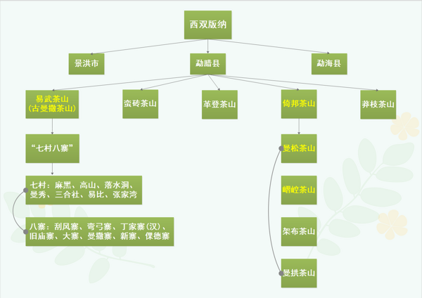 什么是普洱山头茶？3分钟带你一次性理清普洱山头茶分布！