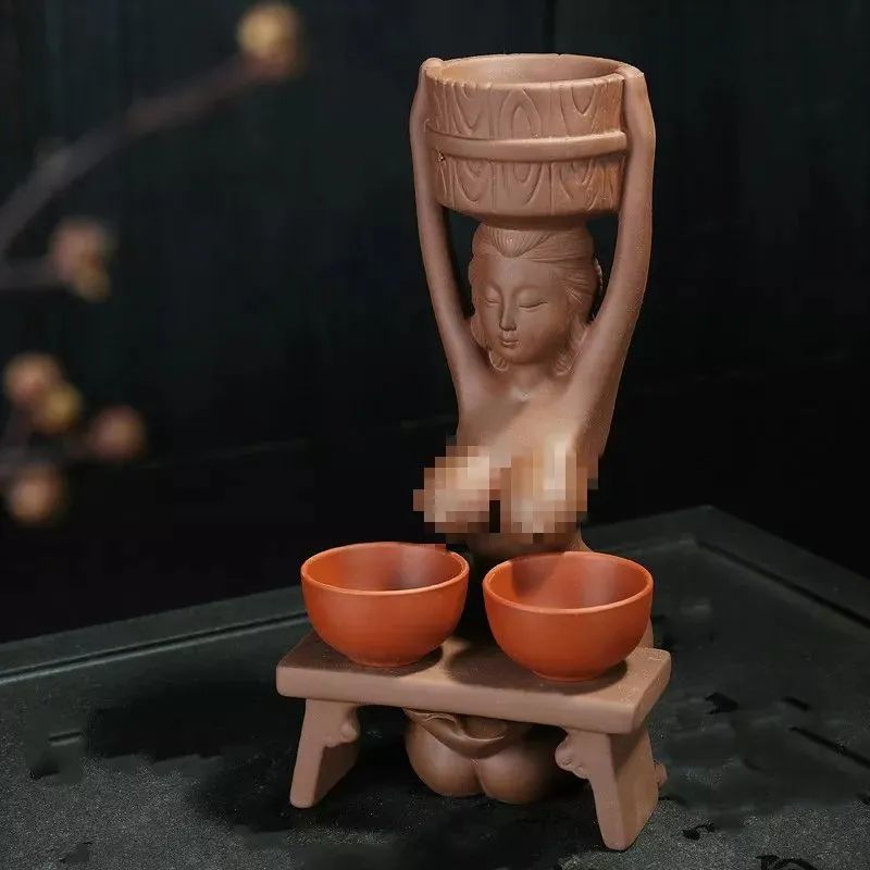 慎入!低俗色情茶宠污染茶盘,制作这些东西的人,底线能低到什么地步?