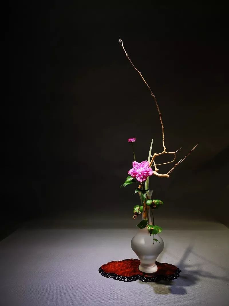 泡不同茶类的茶席该如何插花，钻研花道15年的插花大咖为你一一详解！