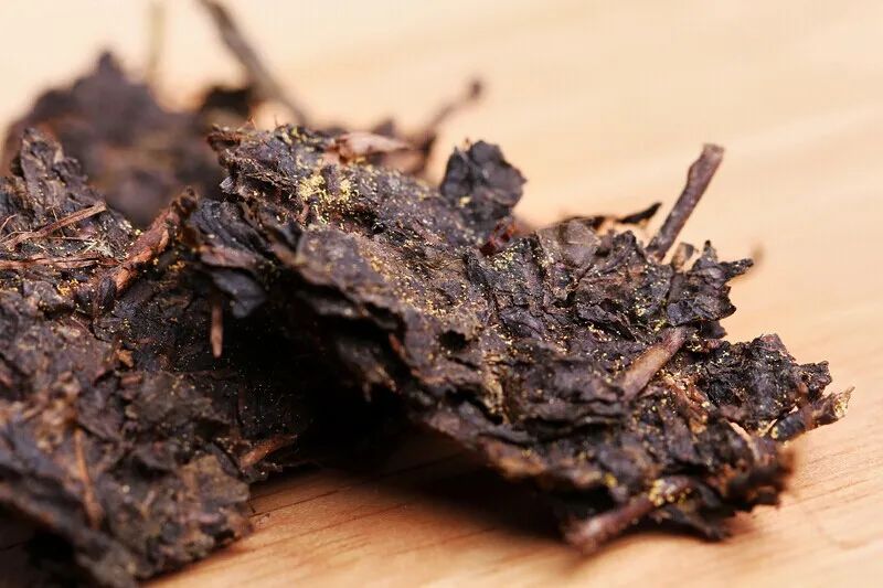 微观世界：茶叶上盛开的花