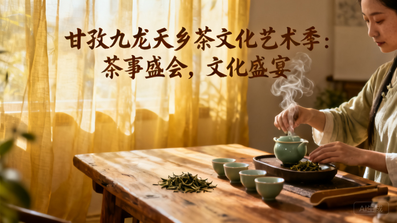 甘孜九龙天乡茶文化艺术季：茶事盛会，文化盛宴