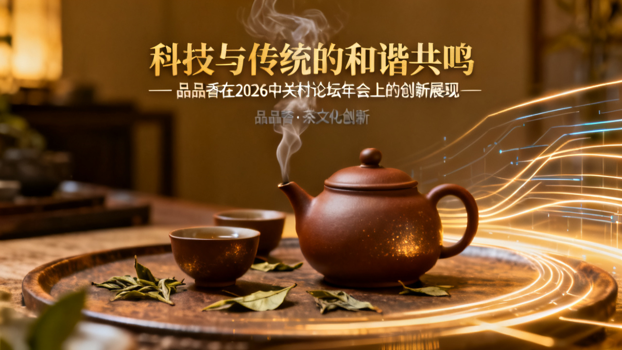 科技与传统的和谐共鸣 —— 品品香在2026中关村论坛年会上的创新展现