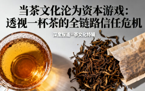 当茶文化沦为资本游戏：一杯茶里的全链路信任危机