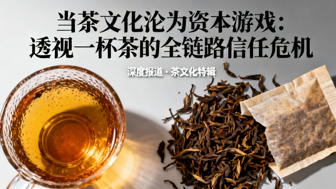 当茶文化沦为资本游戏：一杯茶里的全链路信任危机