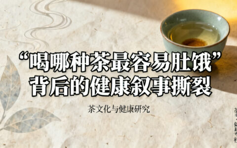 散落在《喝哪种茶最容易肚饿》背后的健康叙事撕裂