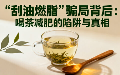 “刮油燃脂”话术背后，喝茶减肥的陷阱与真相