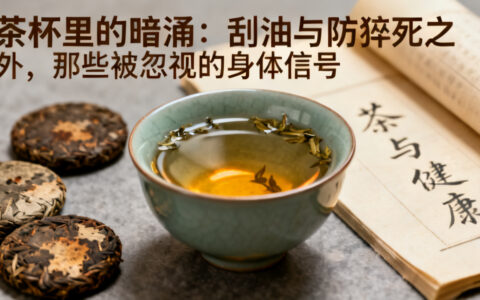 茶杯里的暗涌：刮油防猝死之外，那些被忽视的身体信号