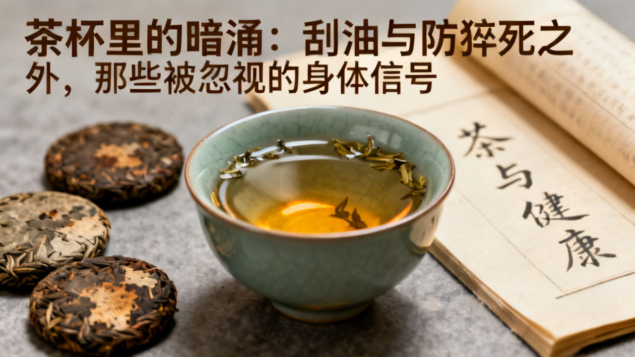 茶杯里的暗涌:刮油防猝死之外,那些被忽视的身体信号