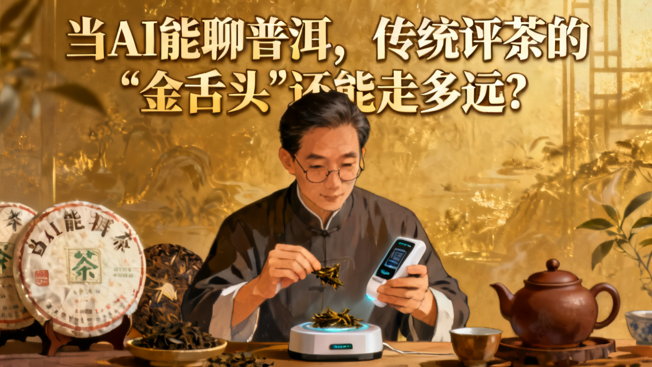当AI能聊普洱，传统评茶的“金舌头”还能走多远？