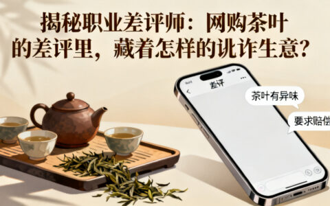 揭秘职业差评师：网上买茶的差评里，藏着怎样的讹诈生意？