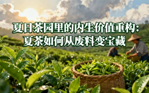 夏日茶园里的内生价值重构