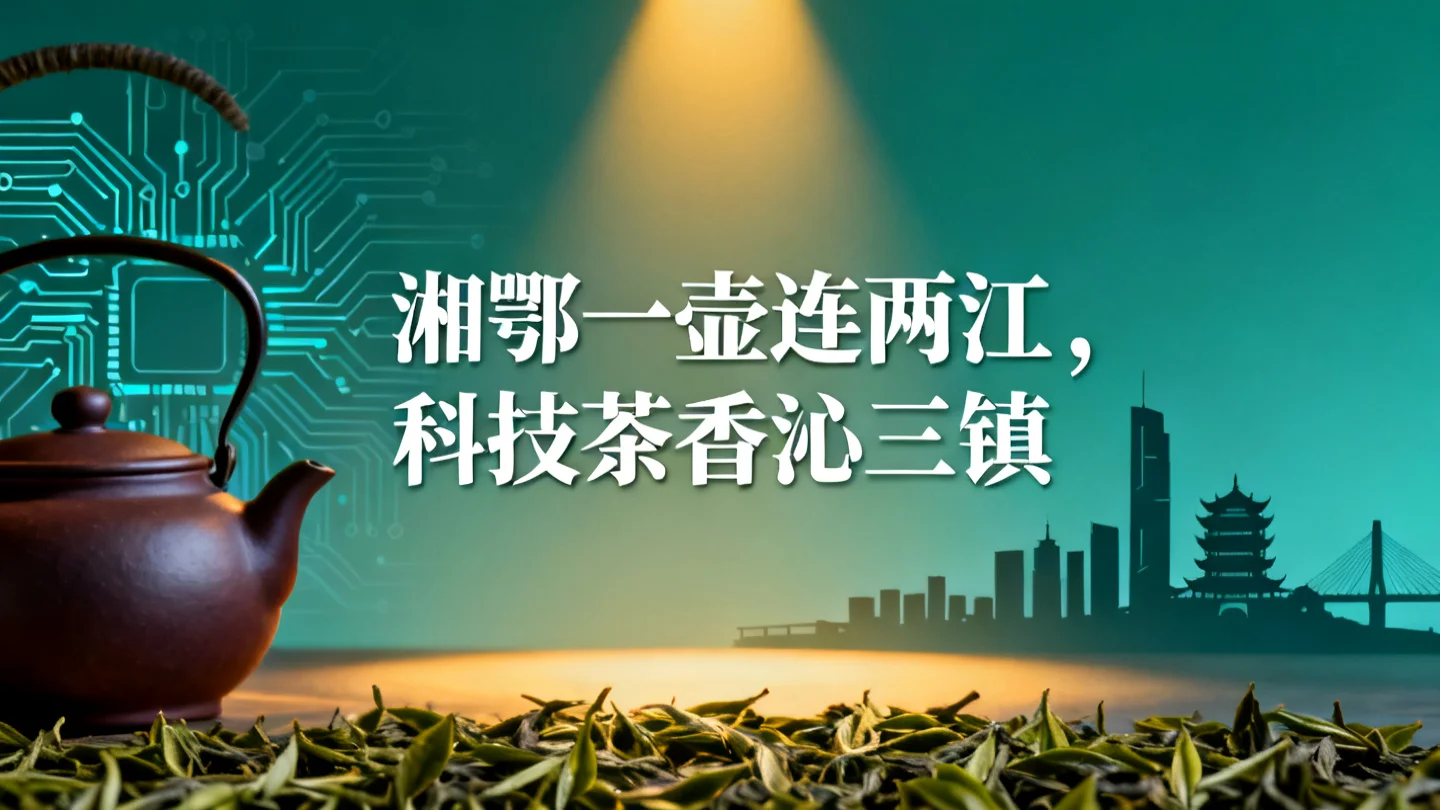 湘鄂一壶连两江，科技茶香飘三镇