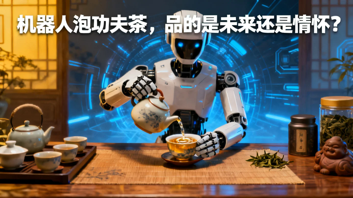 机器人泡出的这杯功夫茶,品的是未来还是情怀?