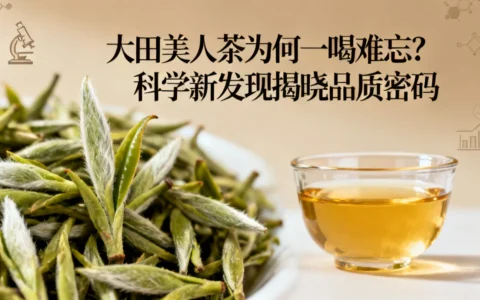 大田美人茶凭什么让人一喝难忘？科学新发现刚刚揭晓