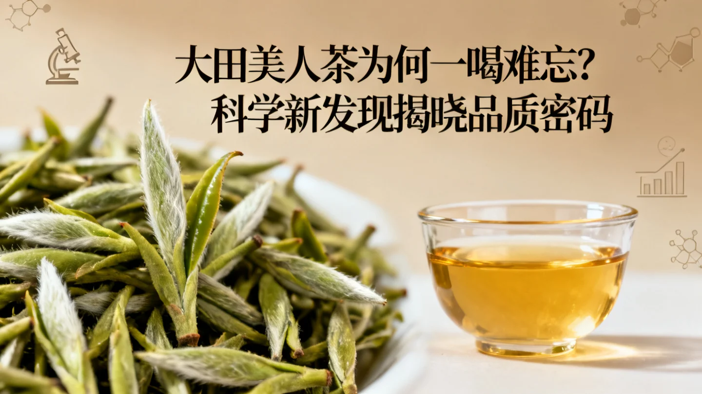 大田美人茶凭什么让人一喝难忘？科学新发现刚刚揭晓