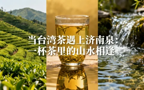 台湾茶与济南泉，一杯茶里的山水相逢