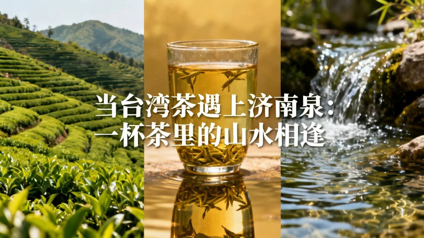 台湾茶与济南泉，一杯茶里的山水相逢