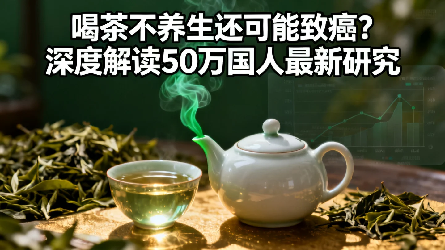 喝茶不养生还可能致癌？深度解读50万国人研究