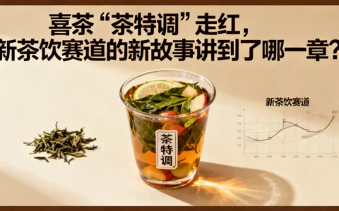 喜茶“茶特调”走红，新茶饮赛道的新故事讲到了哪一章