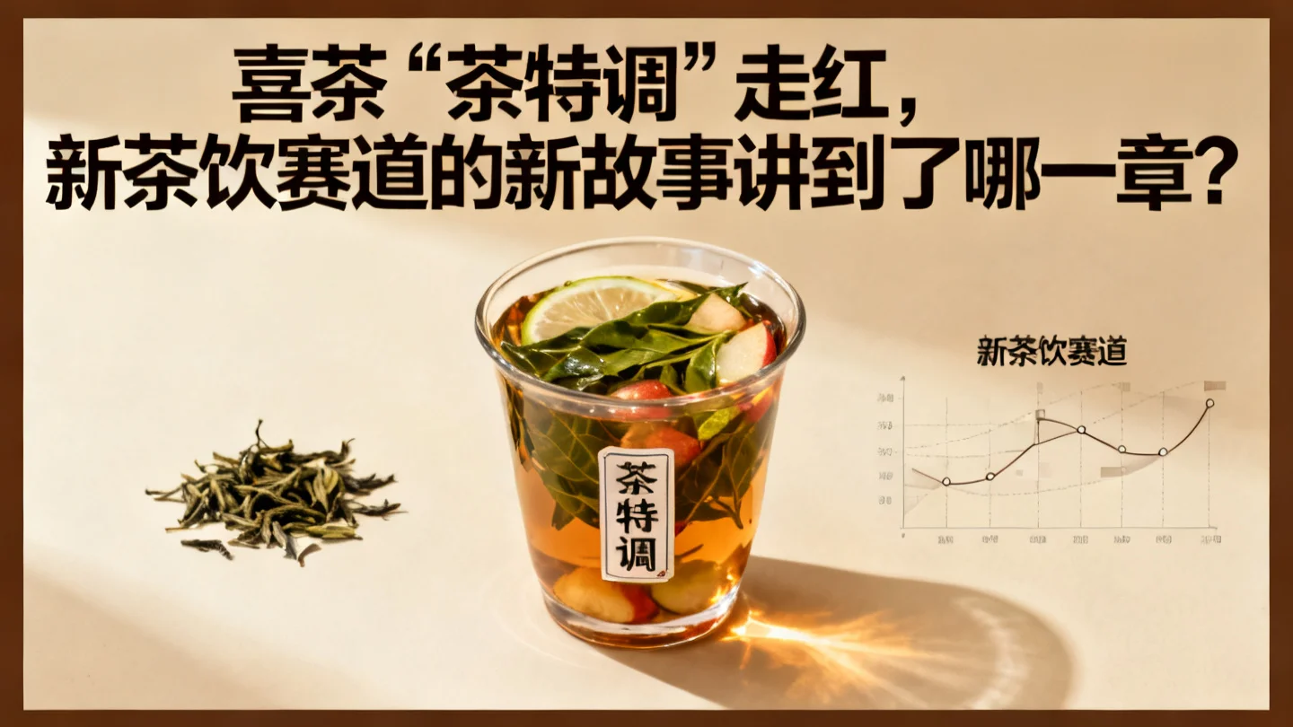 喜茶“茶特调”走红，新茶饮赛道的新故事讲到了哪一章