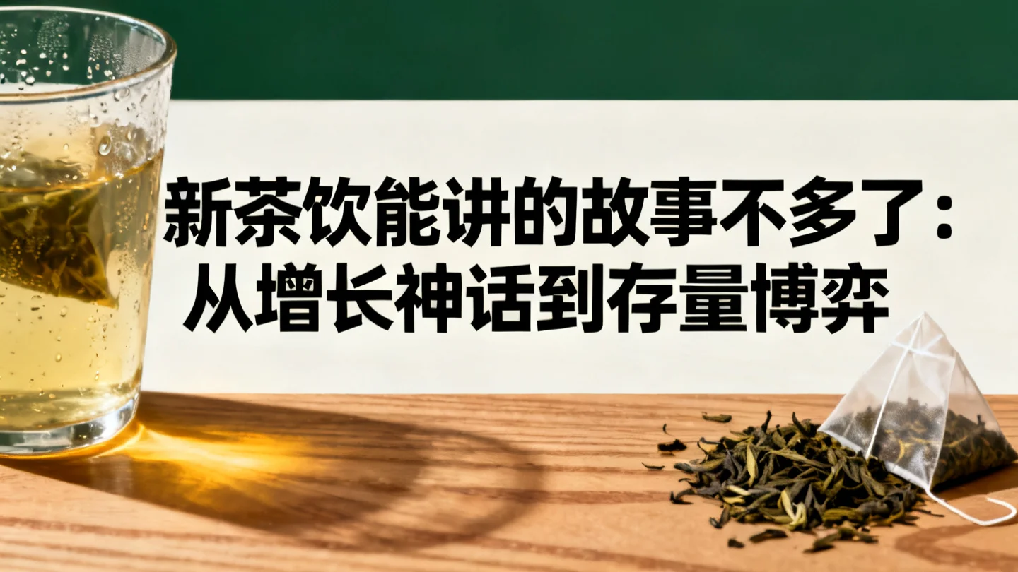 新茶饮能讲的故事不多了