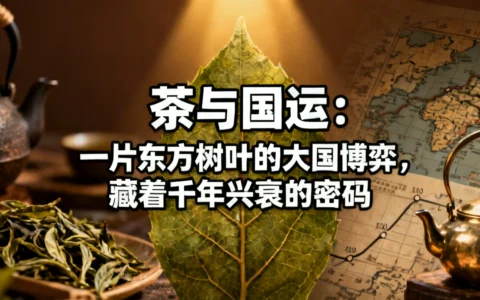 茶与国运：一片树叶里的大国博弈，藏着千年兴衰的密码