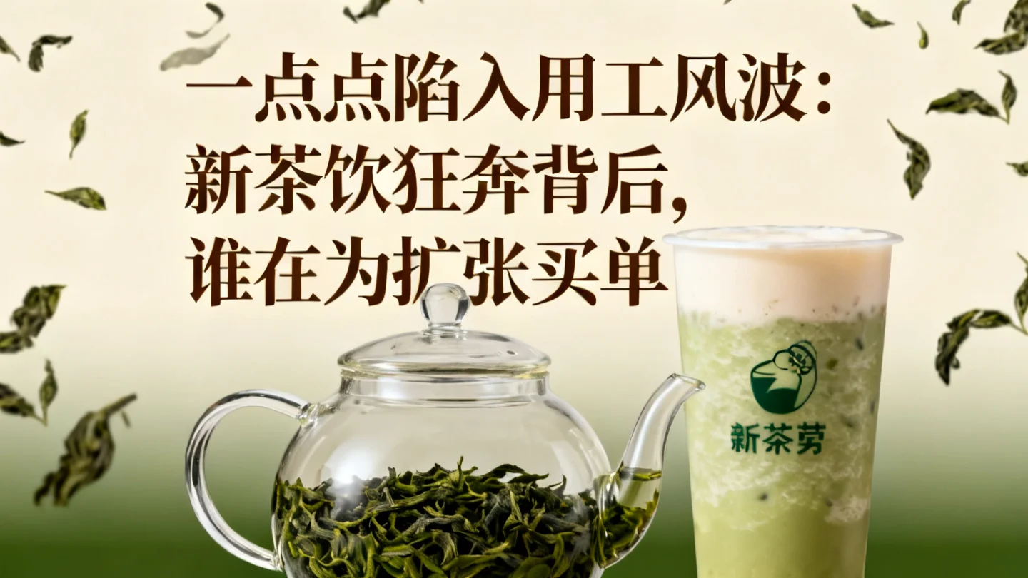 一点点陷入用工风波：新茶饮狂奔背后，谁在为扩张买单