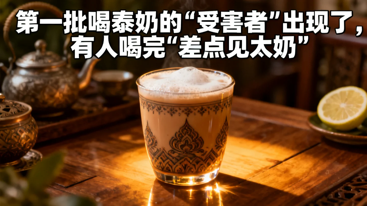 第一批喝泰奶的“受害者”出现了，有人“差点见太奶”