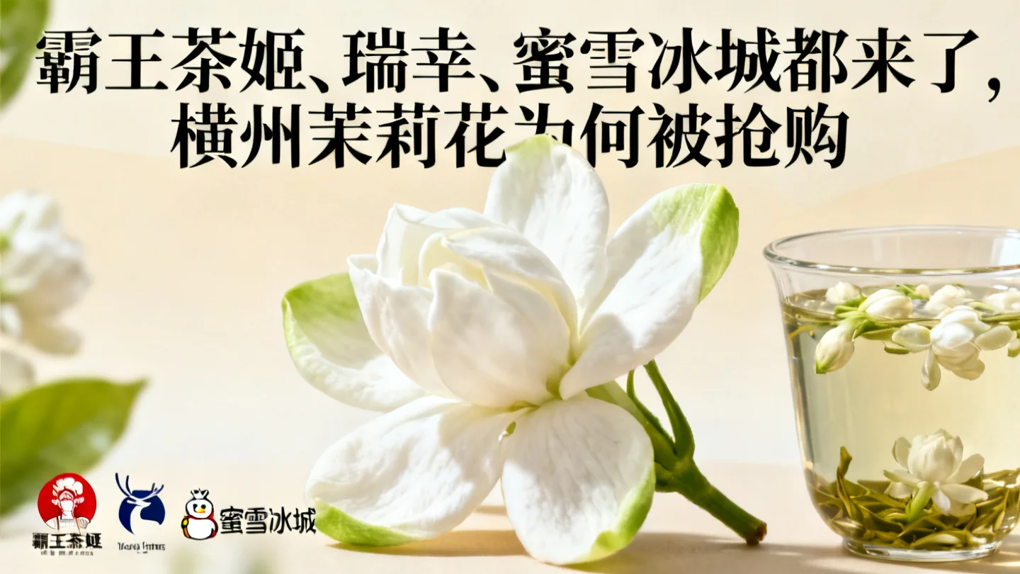 霸王茶姬、瑞幸、蜜雪冰城都来了，横州茉莉花为何被抢