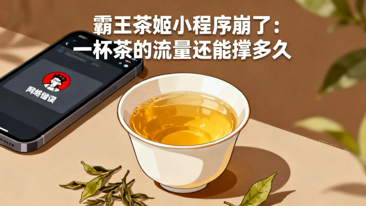 霸王茶姬小程序崩了，一杯茶的流量能撑多久