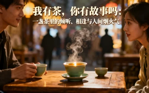 我有茶，你有故事吗：一盏茶里的倾听、相逢与人间烟火