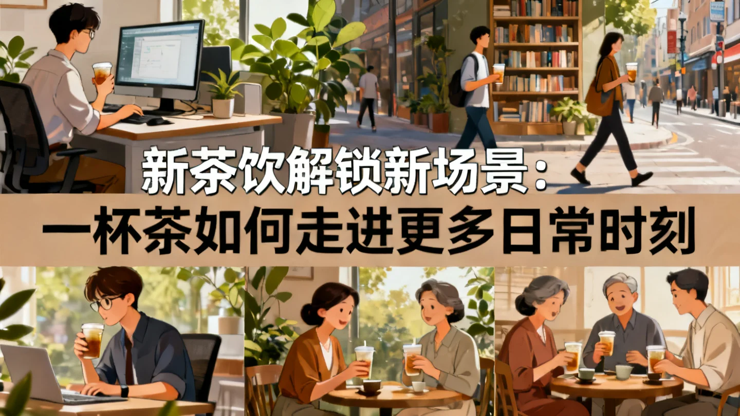 新茶饮解锁新场景：一杯茶如何走进更多日常