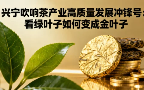 兴宁吹响茶产业高质量发展冲锋号：绿叶子如何变成金叶子