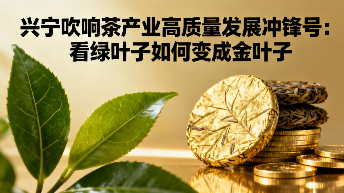 兴宁吹响茶产业高质量发展冲锋号：绿叶子如何变成金叶子